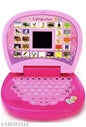 Kids Educational Learning Laptop Toy – Pink, with Music, Alphabet & Quiz Features (26 Activities) (Batteries not included)